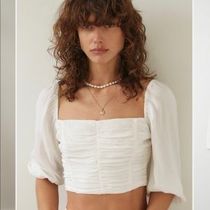 Aritzia Wilfred Lolita Blouse